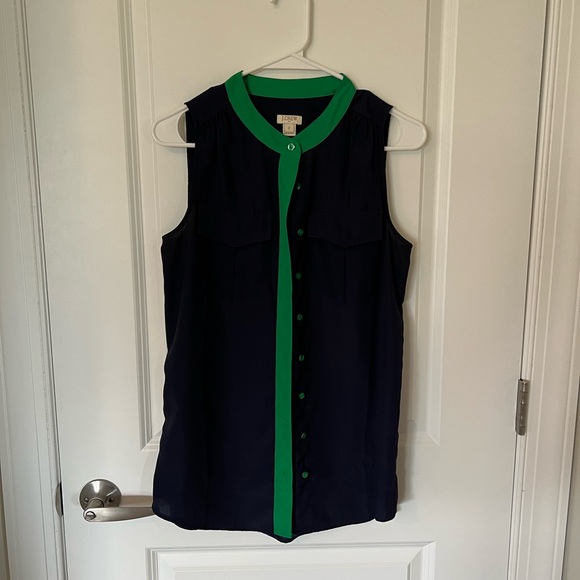 J. Crew Tops - J Crew Button Up Tunic